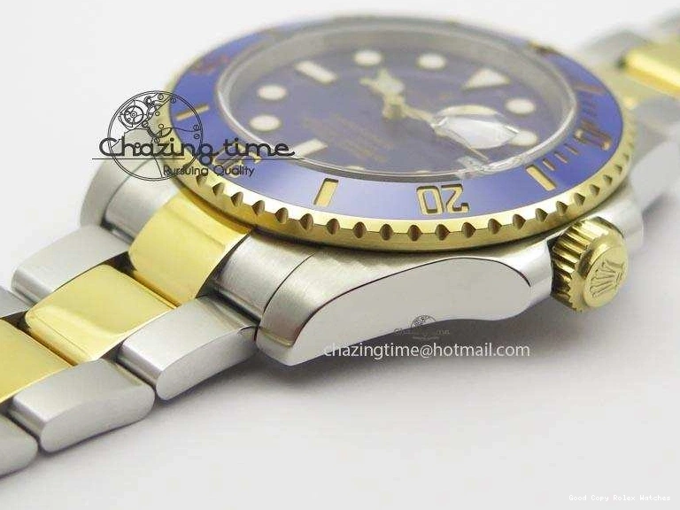 Good Copy Rolex Watches Blue Dial Best Swiss Maker ETA TT Breathable 3938 Submariner BP Edition 1230